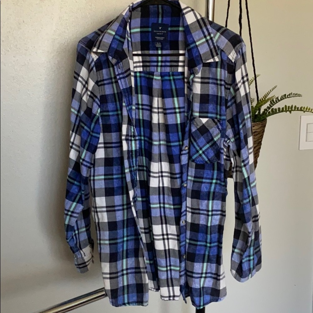 American Eagle Plaid Flannel